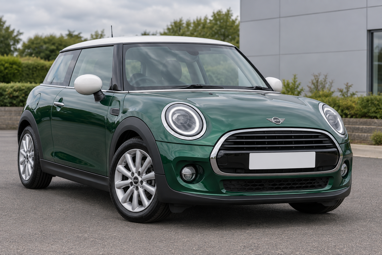 Synthetic illustration of MINI Cooper