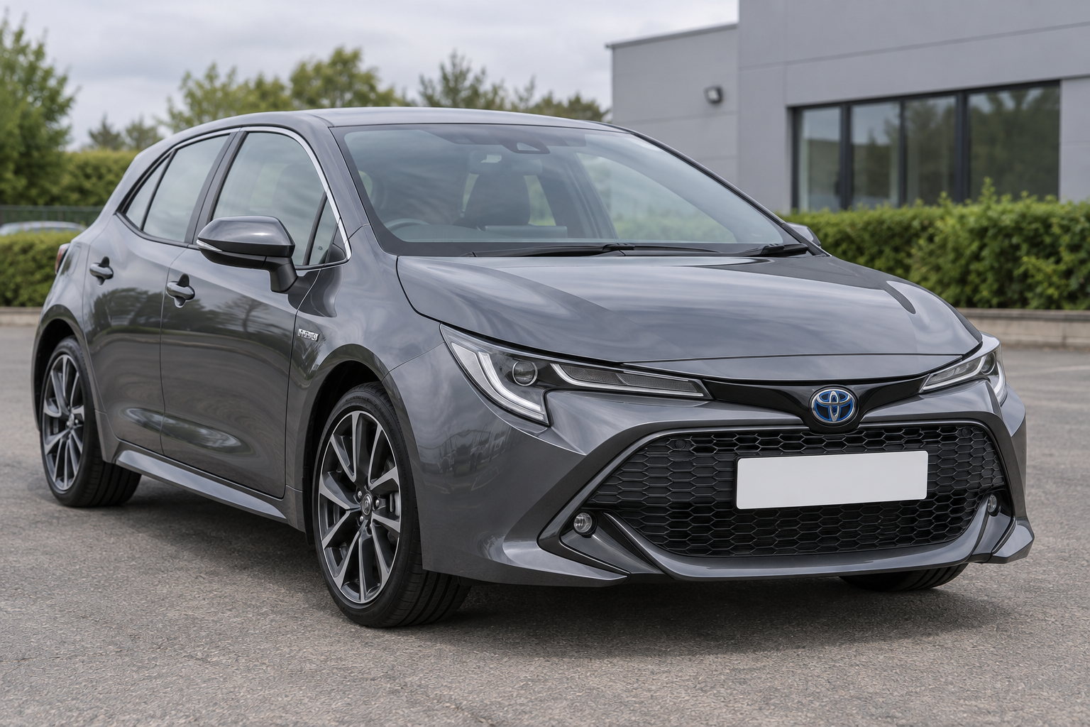 Synthetic illustration of Toyota Corolla